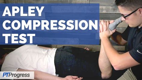 knee compression rotation test|apply test knee.